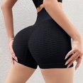 thumbnail image 3 of DHFJKG Yoga Shorts For Women High Waisted Stretchy Buttery Soft Textured Biker Shorts Leggings For Athletic Workout, 3 of 5