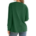 thumbnail image 3 of Fantaslook Crewneck Sweatshirts for Women Casual Long Sleeve Shirts Tunic Tops Pullover with Pocket, 3 of 8