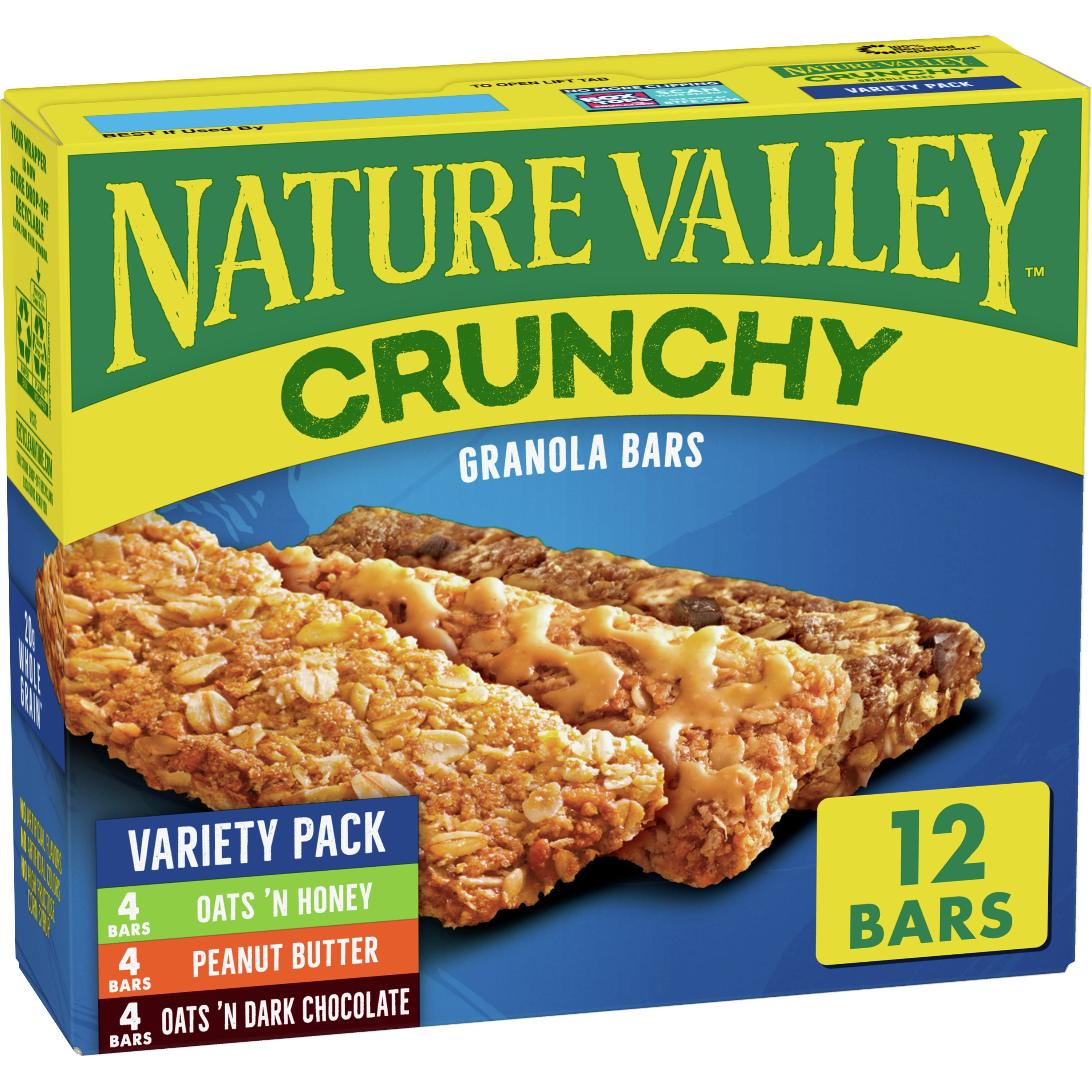 Nature Valley Granola Bars Variety Pack, 12 Bars, 8.94 oz