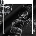 thumbnail image 6 of Men's Solid Color Geometric Jacquard Short Sleeve Round Neck Athletic T-Shirt, Quick-Dry Sporty Top for Training, Running, Gym Workouts and Outdoor Activities Black h M, 6 of 9