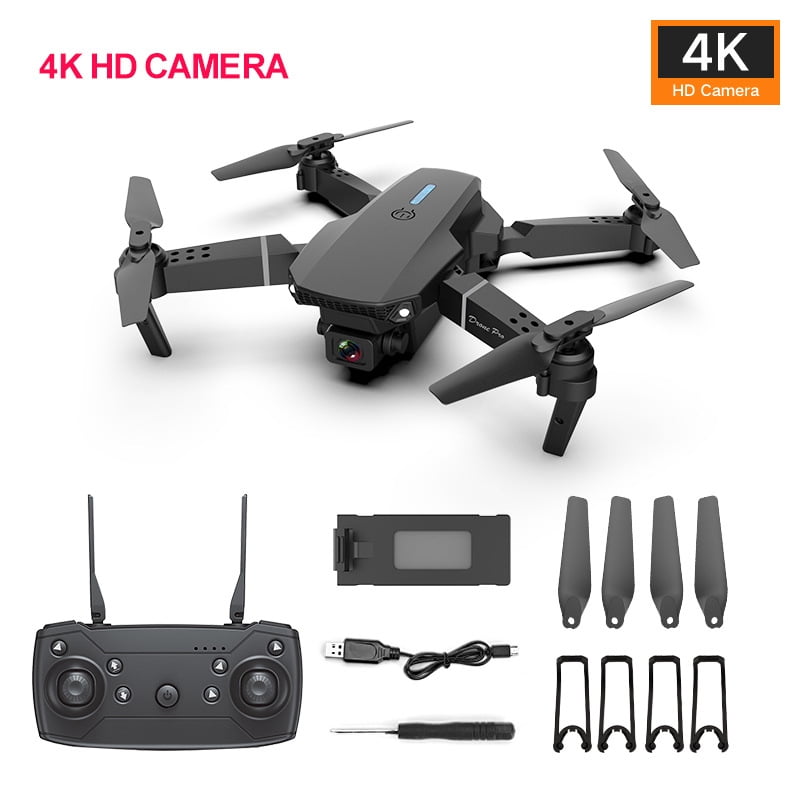 Drone Camera x pro 2.4G Selfie WIFI FPV 4K 1080P HD GPS  Foldable RC Quadcopter