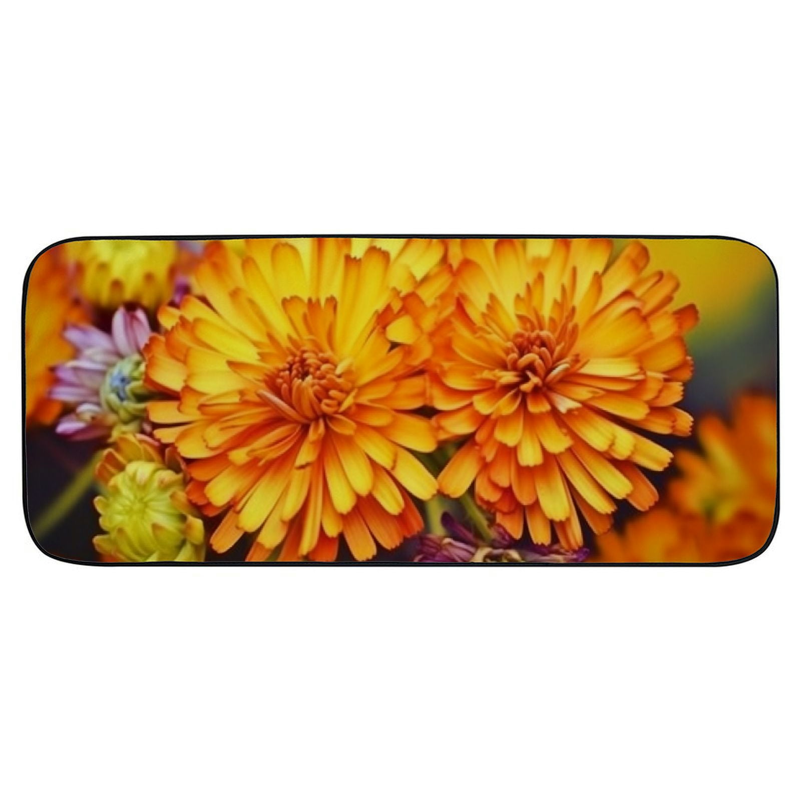 Heduofu Decorative Door Mat, Door Mat with Non-Slip Rubber Backing, Easy Cleaning, Traps Dirt, for Entry, Patio, Garage 19.68*47.24 in