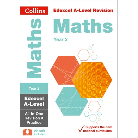 Collins A-level Revision – Edexcel A-level Maths Year 2 All-in-One Revision and Practice (Paperback)