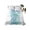 Blue Turquoise, variant on Queen Flat Sheet 90"x102", Blue Eucalyptus Leaves Soft Lightweight Bedding Flat Sheets Only, Spring Summer Botanical Floral Brushed Microfiber Top Bed Sheet, Breathable StainResistant Bedsheets
