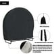 thumbnail image 5 of Toystoory Dustproof Cover Log Hoop Home Supplies Tool Size Compact Cap Waterproof Rack Camping Workmanship Fine Craftsmanship Cubiertas para muebles de jardín negro Toystoory HA043064-01, 5 of 6