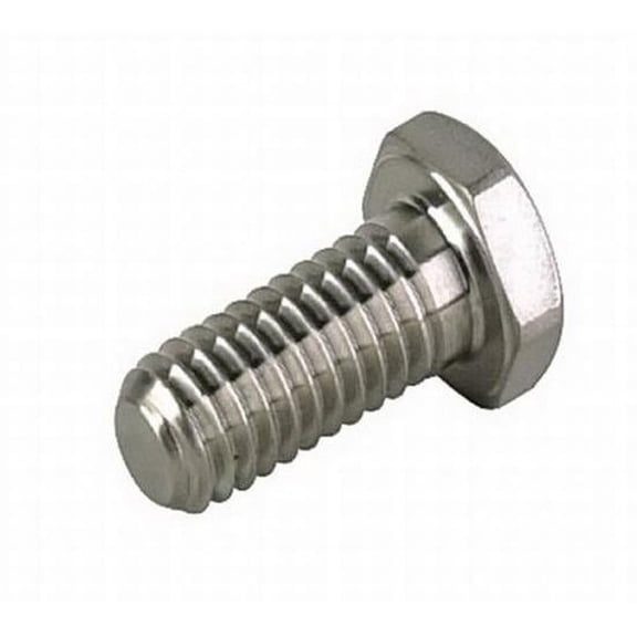 Titanium Bolt, 1/4-28 Fine Thread, 1/2 In Long, 7/16 In Hex