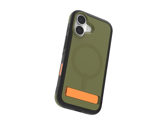ZAGG Sedona Snap - Back cover for cell phone - MagSafe compatibility - graphene - sea kelp - for Apple iPhone 17