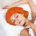 thumbnail image 6 of Disketp Orange Scales Adjustable Sleeping Hair Cap, Hairband Sleeping Cap Turban, Unisex, Available for Curly and Straight Hair, 6 of 6