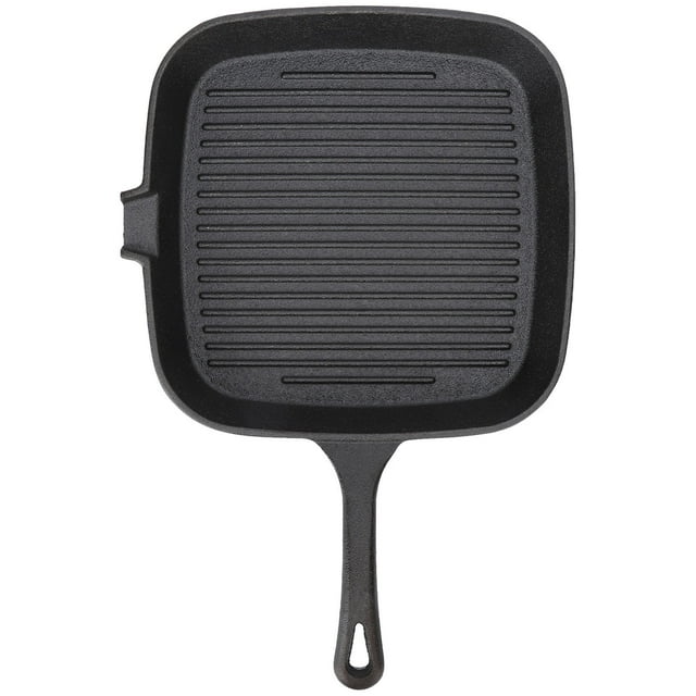 Nonstick Grill Pan, Grill Skillet, Fast Heat Conduction, Suitable For Gas, Electric & Induction Stovetops, Easy To Clean, Heat Handle