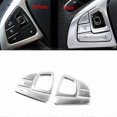 thumbnail image 4 of 8Pcs Silver Car Steering Button Cover Trim for E-Class W213 2016-2019 Car Interior Accessories Styl, 4 of 5