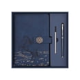 thumbnail image 2 of HonestMatter Notebooks for Work, A5 Handmade Journal Set with Pen and Gift Bag, Trendy Bullet Journal for Business and Diary Writing, Dark Blue, 1 Set, 2 of 6