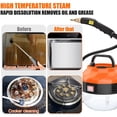 thumbnail image 4 of 2500W Steam Cleaner with 12 Accessories, High-Temperature Pressurized Steam Machine 105°C/221°F, 1L Tank, 6 Speed Adjustable for Kitchen, Bathroom, Car, Hard Floors, 4 of 10