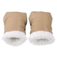 thumbnail image 1 of Guantes de invierno para cochecito, impermeables, de forro polar, para manos, accesorios para cochecito (camello) Ehuebsd sin BPA, 1 of 6