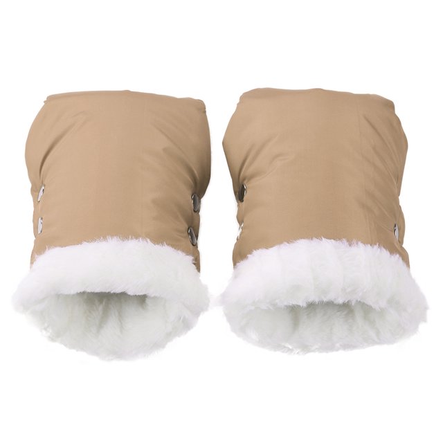 Guantes de invierno para cochecito, impermeables, de forro polar, para manos, accesorios para cochecito (camello) Ehuebsd sin BPA