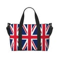 thumbnail image 2 of Travel Duffel Bag Union-Jack Flag Sports Tote Gym Carry On Bag Overnight Crossbody Bag For Women Men, 2 of 6
