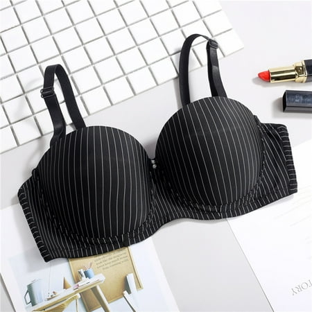 LLYWEY Sports Bras for Women No Padding on Clearance Women s+sports+bras Ladies Sport Bra Style-1374 Women Lift Bra Feature Adult Female Bralette Sports Bras Black 36B