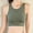 Green, variant on Women Wireless Mesh Stitching Bra Quick-drying Yoga Sports Underwear Breathable Shockproof Padded Athletic Bras Fitness Tops Vest