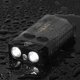 thumbnail image 3 of JShteea Mini Linternas EDC 1000LM UV Alarma Zumbador Antorcha (negro Transparente), 3 of 5