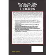 Pre-Owned Managing Risk in Sport and Recreation: The Essential Guide for Loss Prevention [With CDROM] (Hardcover) 073606933X 9780736069335