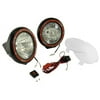 Rugged Ridge 15205.53 7-Inch Round HID Off Road Light Kit, Black Composite Housing