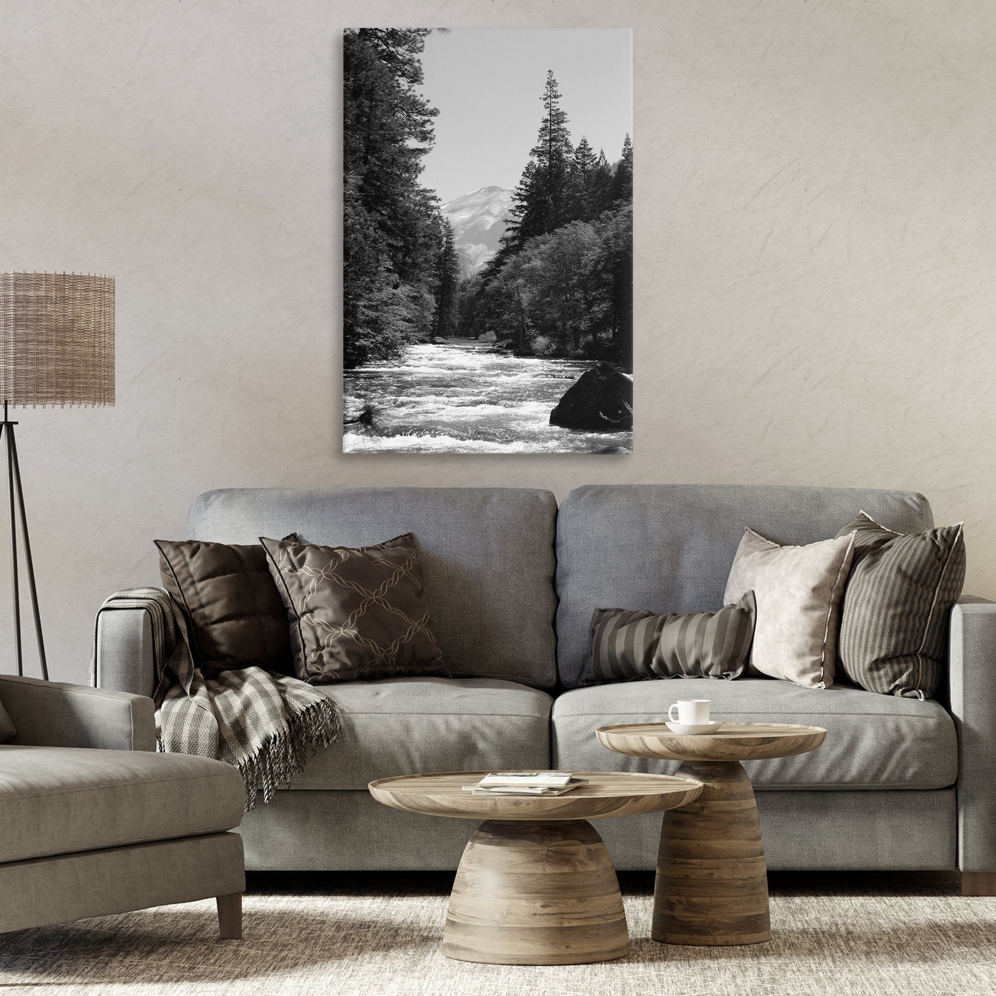 Stupell Industries Merced River Flow Canvas Wall Art, design by Kim Curinga