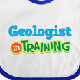 thumbnail image 4 of Inktastic Geologist in Training Boys or Girls Baby Bib, 4 of 4