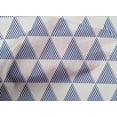 thumbnail image 4 of Tissu de Coton Imprimé Géométrique Triangle par la Cour 56 Pouces de Large, 4 of 4