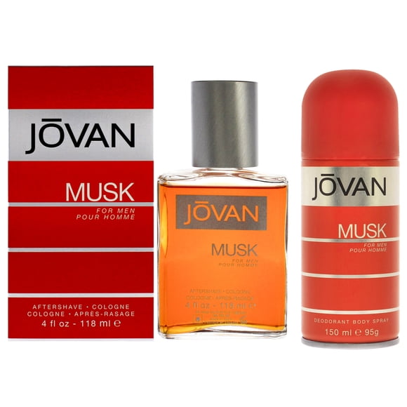 Jovan Kit by Jovan for Men - 2 Pc Kit 5oz Deodorant Spray, 4oz Deodorant Spray
