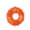 Orange,3.85in, variant on Bisitoy Natural Rubber Dog Chew Toys,Tough Dog Toys for Aggressive Chewers Small Medium Breed,Interactive Dog Toys for Puppy to Clean Teeth Gum Massage,Tug & Fetch
