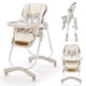 thumbnail image 1 of Trona Para Bebé Con Ruedas, Silla De Comedor Plegable Para Bebé Con Altura Y Reclinación Ajustable, Reposapiés De 3 Posiciones Y Bandeja De Doble Capa, Trona Portátil Para Niños De 0,5 A 3 Años, 1 of 2
