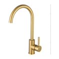 thumbnail image 1 of Brushed Gold Stainless Steel Kitchen Faucet Front Sink Countertop Sink Kitchen Mixer Tap Hot and Cold Water Faucet, 1 of 5