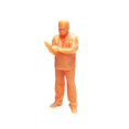 thumbnail image 4 of 10 Pieces Doctor Miniatures 1/64 Resin Accessories Emergency Bed Patient, 4 of 5
