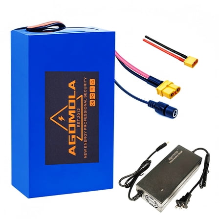 48V Lithium Battery 48V Ebike Battery 20Ah for 100W-1000W Electric Bike Batteries with Charger BMS XT60 Plug