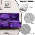 thumbnail image 6 of SCRAWLGOD Galaxy Mandala Print Armless Sofa Slipcover with Elastic Bottom Washable Sofa Slipcover Breathable Stretch Couch Cover Anti Wrinkle for kids, 6 of 9