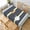 Gray Yellow, variant on Modern Bold Black White Stripe Rectangle Table Cloth Soft Washable Oblong Tablecloth Covers for Kitchen & Table Linens 60" x 84"