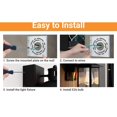 10.83 in. Black Motion Sensing Dusk to Dawn Outdoor Hardwired Wall