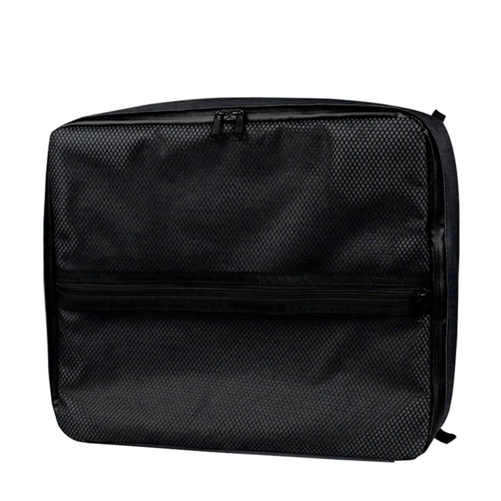 Kayak Deck Bag Paddle Board Mesh Surfing Accessories with Suction Cups, Paddle Board Deck Bag Storage for Food, Drinks and Black