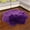 Purple, variant on tooloflife Soft Plush Carpet Anti- Slip Bottom Area Rugs for Home Bedroom Living Room Shaggy Decorative Machine Washed (50*50cm)
