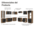 thumbnail image 2 of Cocina Integral Completa Armario de Vidrio Madesa MN 01, 2 of 2