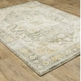 thumbnail image 3 of Avalon Home Silvana Bohemian Medallion Area Rug, 5'3" X 7'3", Gray/ Gold, 3 of 10