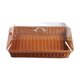 thumbnail image 1 of Basket with Lid,Basket with Lid for Food,Tabletop Food Serving Basket,Woven Picnic Basket,Bread Basket for Serving, 1 of 5