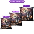 thumbnail image 3 of Spooky Halloween Night Witch Bernese Mountain Dog Glowing Pumpkins Pillowcase Double Sided Berner Lover Gifts Pillow Case Covers - 12015, 3 of 3