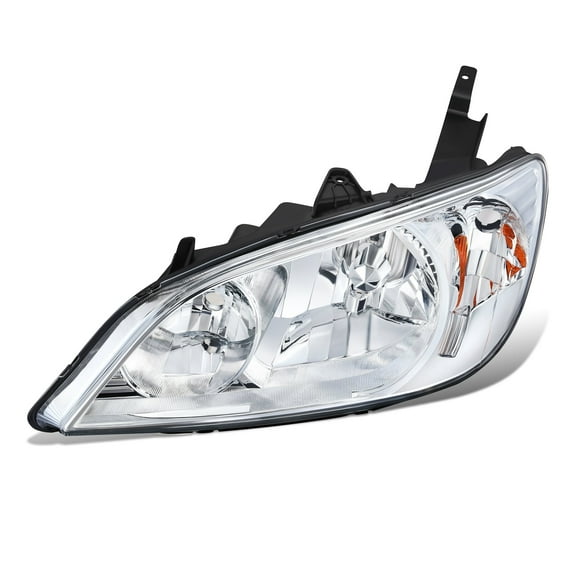 DNA Motoring OEM-HL-0160-L For 2004-2005 Honda Civic Coupe Sedan OE Style Left Driver Side Headlight Lamp