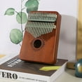thumbnail image 2 of Shisuyan Kalimba Instrument Musical Instrument Wood 1Pcs 5.1x7.1in, 2 of 8