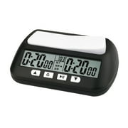 ZPAQI Professional Chess Clock Compact Digital Watch Count Up Down Timer Board Games