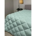 thumbnail image 2 of Insect Down Alternative Comforter, Silhouette Style Pattern with Butterfly Spider Fly and Ant, Microfiber Quilt for All Season, 5 Sizes, Ivory Dark Seafoam, by Ambesonne, 2 of 3