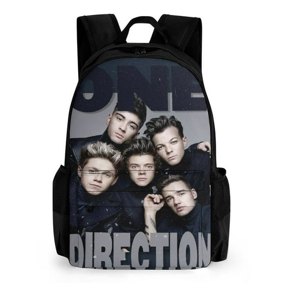 One Direction Backpack Bookbag Casual Daypack Travel Backpacks for Work Hiking Camping