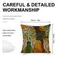 thumbnail image 2 of Jaguar Palm Leaf Linen Throw Pillow Covers Decorative Pillow Cases 18x18 inch Cushion Case Couch Pillows Cover for Sofa Bedroom Living Room Car, 2 of 8
