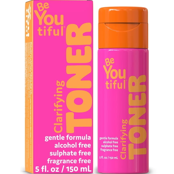 BeYouTiful Tónico facial clarificante Cuidado de la piel preppy para una piel equilibrada Cuidado de la piel facial suave y limpiador para adolescentes Preadolescentes y niños Niñas y niños de 8 a 17