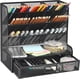 thumbnail image 1 of Mesh Desk/ Desktop Stationary Organizer, Multi-Functional Pen Holder, Storage Rack (Black Mesh Pen Holder with Drawer), 1 of 4